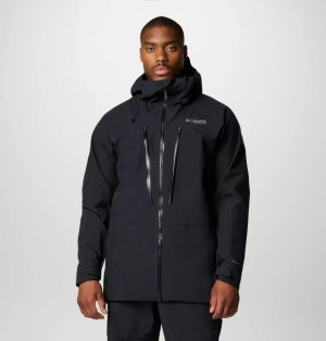 Black Columbia Platinum Peak™ II 3L Shell Men Jackets | YHBAOF-839