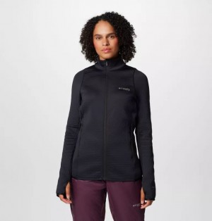 Black Columbia Triple Canyon™ Grid Fleece Full Zip Women Jackets | WKDZCT-312