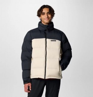 Black / White Columbia Bulo Point™ III Men Down Jackets | ZJMPXW-468