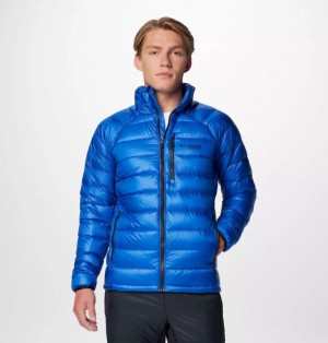 Blue Columbia Arctic Crest™ Men Down Jackets | FLWBEH-986