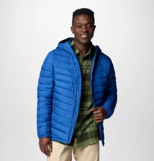 Blue Columbia Slope Edge™ II Men Hooded Jackets | LOIMQS-745