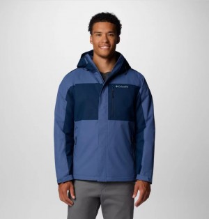 Blue Columbia Tipton Peak™ III Men Insulated Jackets | VOYCZD-435