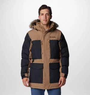 Brown Columbia Marquam Peak Fusion™ II Hooded Men Jackets | CHDBPU-268