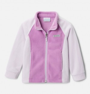 Columbia Benton Springs Kids' Fleece Jackets | WHBIDM-623