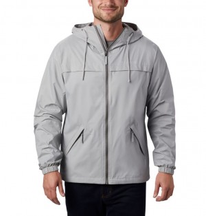 Columbia Oroville Creek Men Rain Jackets | IHPBKS-536