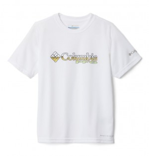 Columbia PFG Kids' T-Shirts | IEYKMZ-573