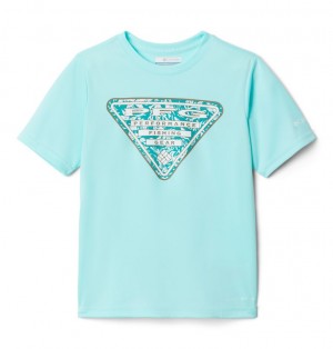 Columbia PFG Kids' T-Shirts | KXACRP-924