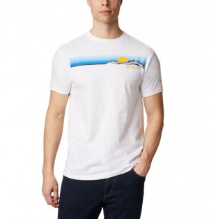 Columbia PFG Men T-Shirts | ALQRIN-941