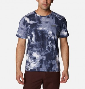 Columbia PFG Men T-Shirts | JVYGBH-504