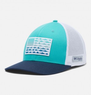 Columbia PFG Mesh Snap Back Baseball Men Hats | HPAXQR-957