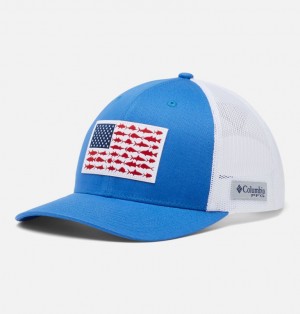 Columbia PFG Mesh Snap Back Baseball Men Hats | PGUZSC-593