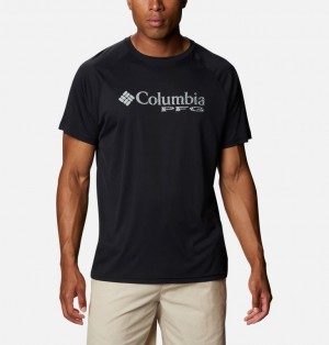 Columbia PFG Respool Men T-Shirts | JEHVZN-871