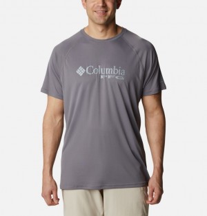 Columbia PFG Respool Men T-Shirts | MLKDJP-983