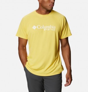 Columbia PFG Respool Men T-Shirts | UIYAFH-543