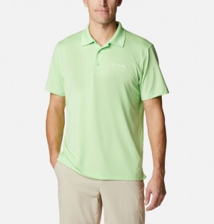 Columbia PFG Skiff Cast Men Polo Shirts | AMVXRD-963