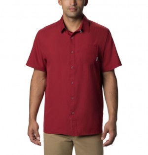 Columbia PFG Slack Tide Men Shirts | LDCPVQ-809