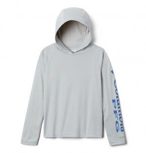 Columbia PFG Terminal Tackle Kids' Hoodies | ZXQFBE-248