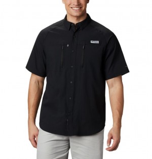 Columbia PFG Terminal Tackle Men Fishing Shirts | VOCLWX-743