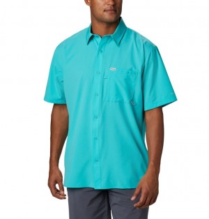 Columbia PFG Zero Rules Men Shirts | ETPOWX-876