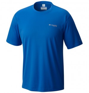 Columbia PFG Zero Rules Men T-Shirts | DUFPAJ-592