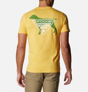 Columbia PHG Men T-Shirts | KQRHGY-976