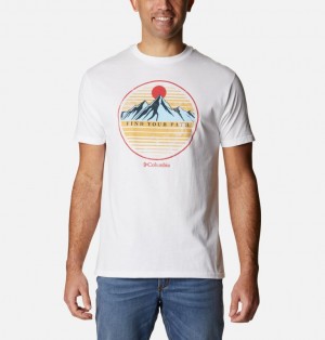 Columbia PHG Men T-Shirts | UELZXH-382