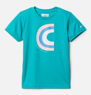 Columbia Petit Pond Kids' T-Shirts | RSBLAY-985