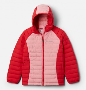 Columbia Powder Lite Kids' Hooded Jackets | SVZEAW-563