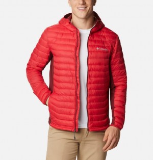 Columbia Powder Pass Men Hooded Jackets | SJEIFB-639