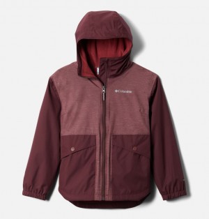 Columbia Rainy Trails Kids' Fleece Jackets | JMHZRB-534