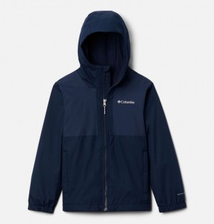 Columbia Rainy Trails Kids' Fleece Jackets | NIEXDW-630