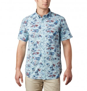 Columbia Rapid Rivers Men Shirts | TDGRIW-079