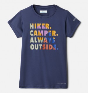 Columbia Sasse Ridge Kids' T-Shirts | LOHSCV-318