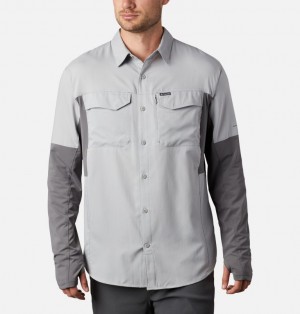 Columbia Silver Ridge Men Shirts | ZNPDRE-519