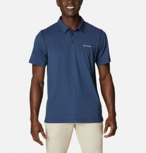 Columbia Tech Trail Men Polo Shirts | YQHBPA-418