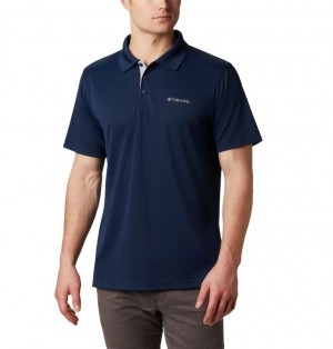 Columbia Utilizer Men Polo Shirts | ZVUAKQ-694