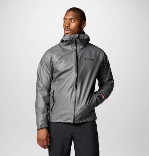 Dark Grey Columbia OutDry™ Extreme Reign™ Men Jackets | GHFRAJ-157