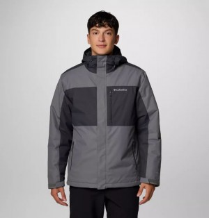 Dark Grey Columbia Tipton Peak™ III Insulated Men Jackets | AUMCSY-634