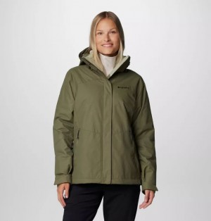 Green Columbia Bugaboo™ III Fleece Interchange Women Jackets | EFBHXK-102