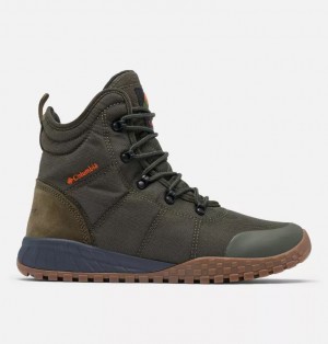 Green Columbia Fairbanks™ Omni-Heat™ Men Boots | IGFQHD-694