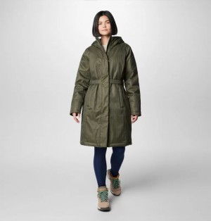 Green Columbia Juniper Ridge™ II Women Down Jackets | CBSLAO-267