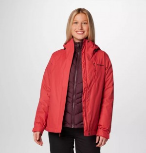 Red Columbia Whirlibird™ V Interchang Women Down Jackets | UIHCXG-153