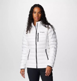 White Columbia Arctic Crest™ Women Down Jackets | VOMHTU-039