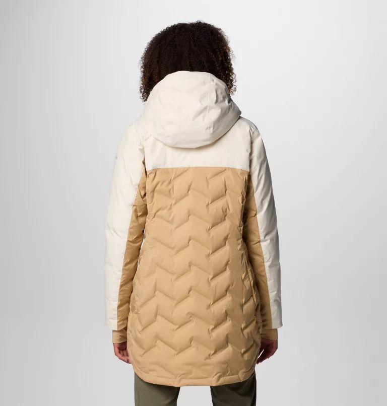 Beige Columbia Mountain Croo™ III Mid Women Down Jackets | MQZYSO-235