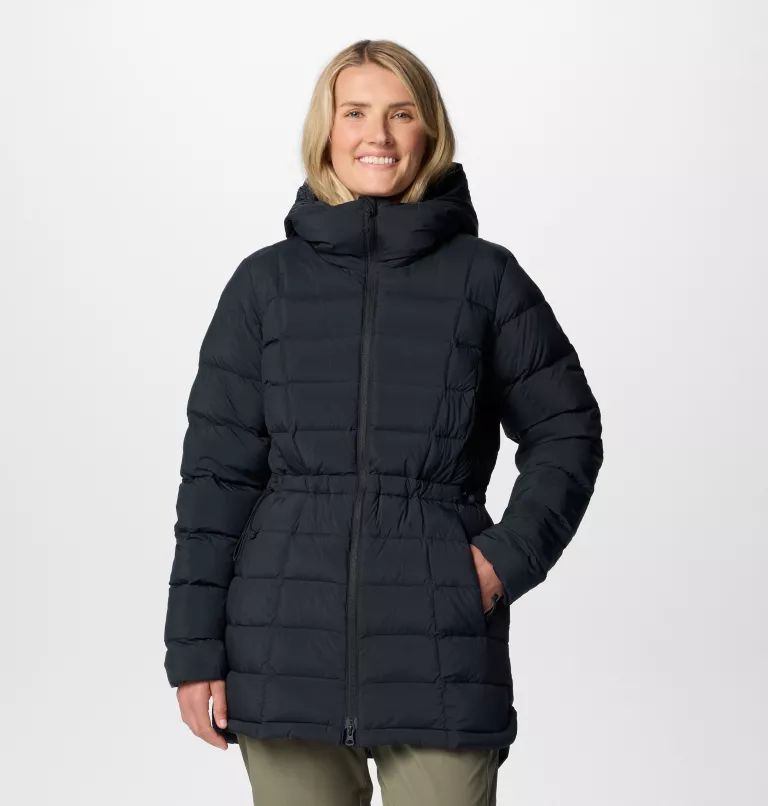 Black Columbia Ardenwood™ Mid Women Down Jackets | NHCOXQ-451