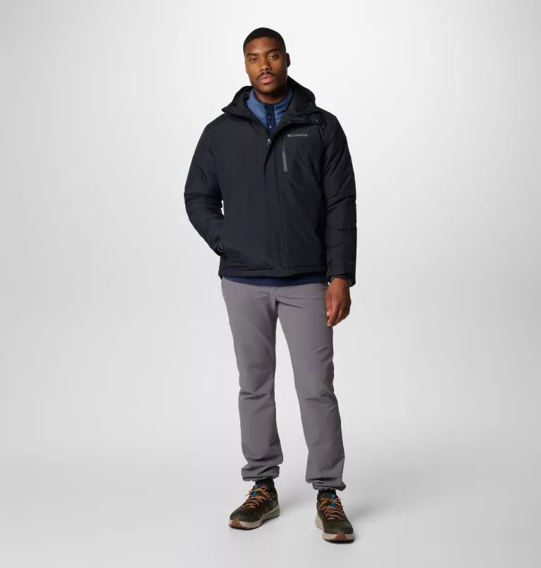 Black Columbia Cascadian Peaks™ Men Insulated Jackets | HWLPRX-307