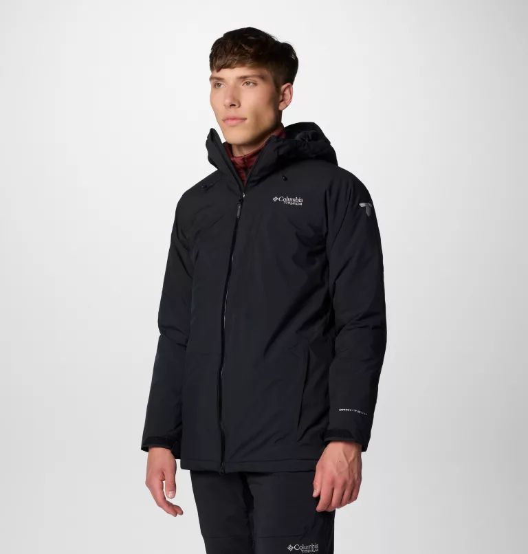 Black Columbia District™ III Men Winter Jackets | RDGZTP-803