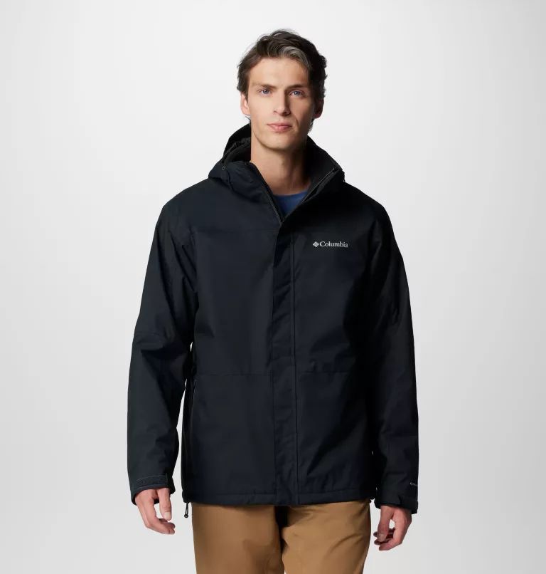 Black Columbia Hikebound™ II Interchange Men Insulated Jackets | UIAHYJ-951