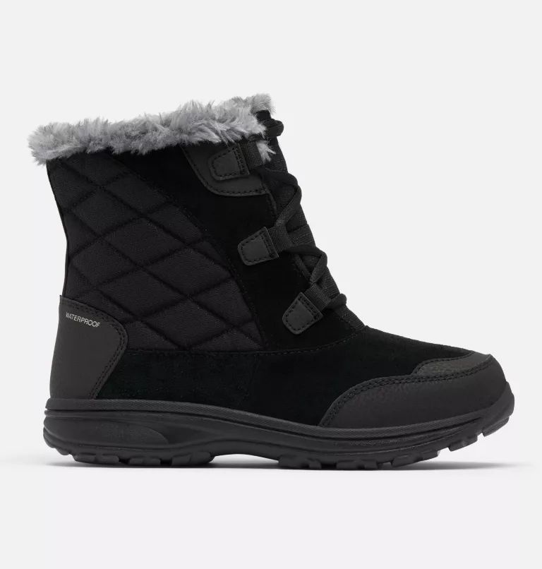 Black Columbia Ice Maiden™ Shorty Women Boots | QSOLJR-698