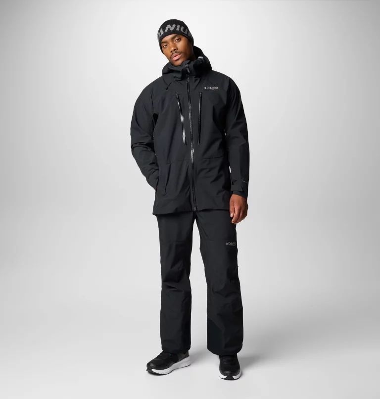 Black Columbia Platinum Peak™ II 3L Shell Men Jackets | YHBAOF-839